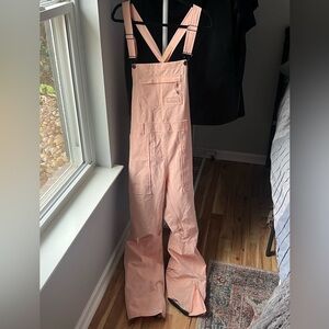 Burton Light Pink Bibs Gortex